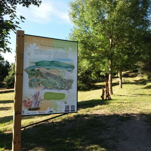 Parcours botanique et sensoriel de la Croix de Garry - boucle de 2 km