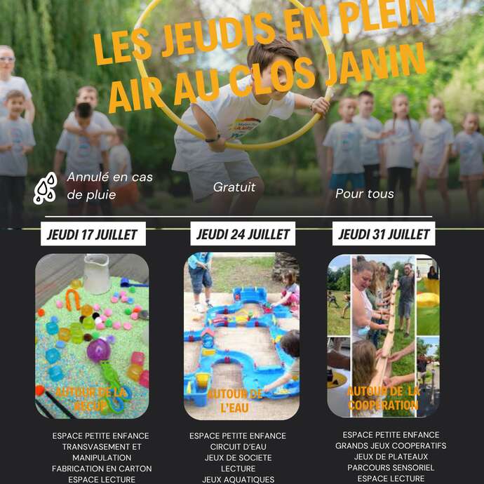 Les Jeudis en plein air