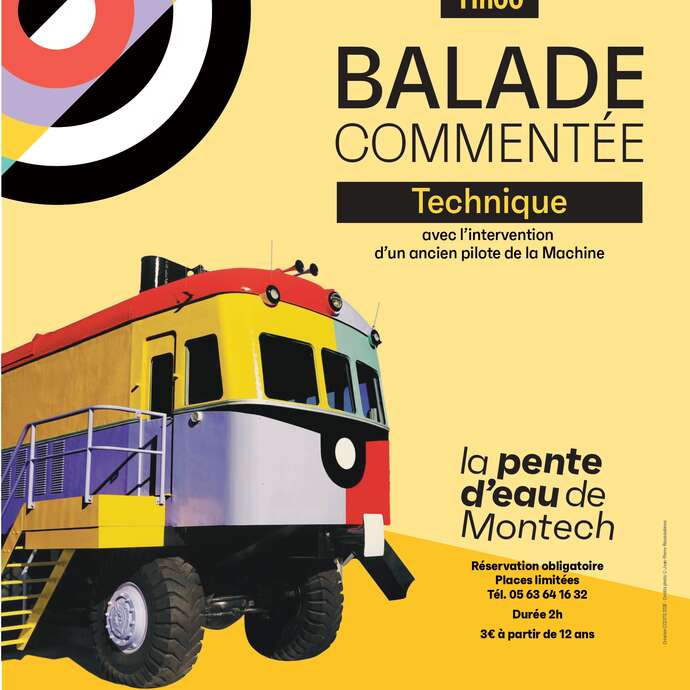 Balade commentée de la Pente d'eau de Montech - Spéciale technique