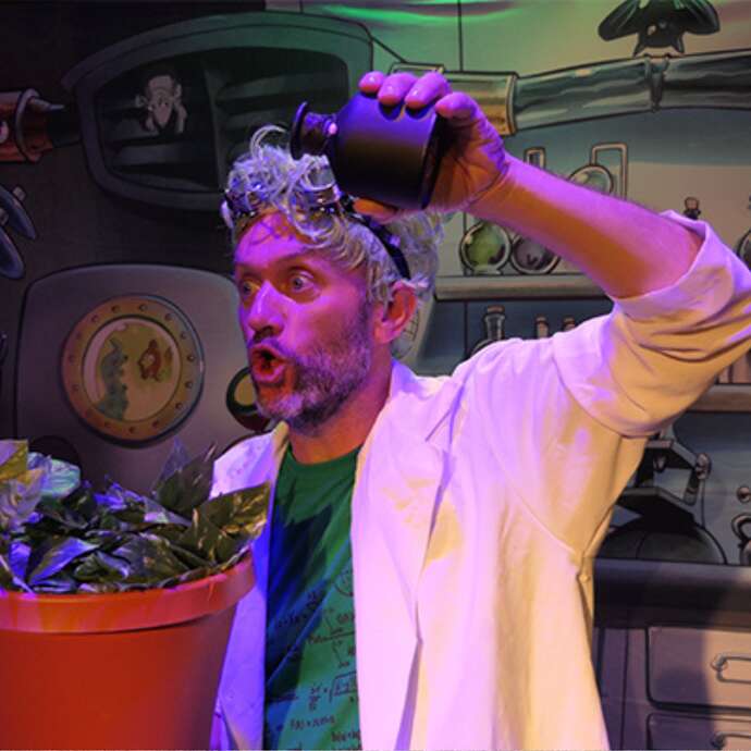 Spectacle jeune public - L’alchimie du bonheur - Sébastien Delsaut