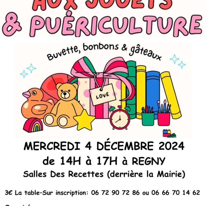 Bourse aux jouets et puériculture