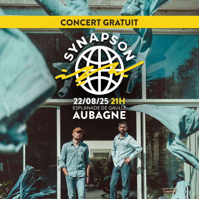 Concert Synapson et DJ set de Philippe Corti