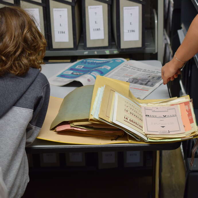 Les coulisses des archives