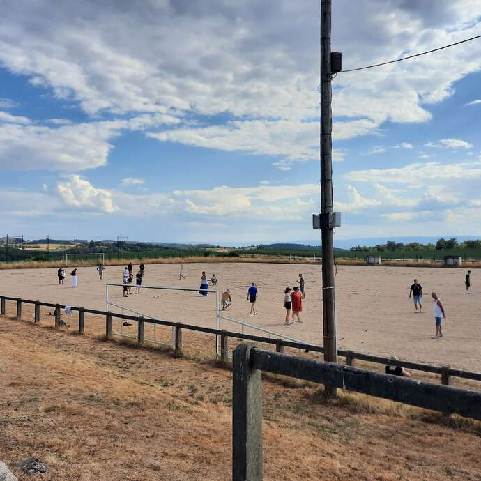 Concours de pétanque