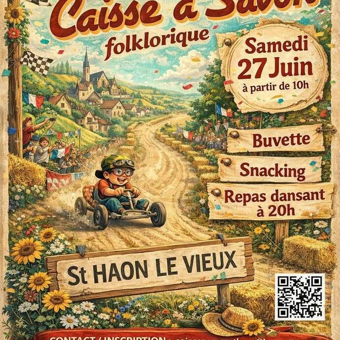 Descente de caisses à savon
