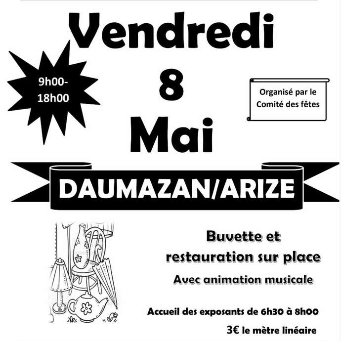 Vide Grenier de Daumazan-sur-Arize