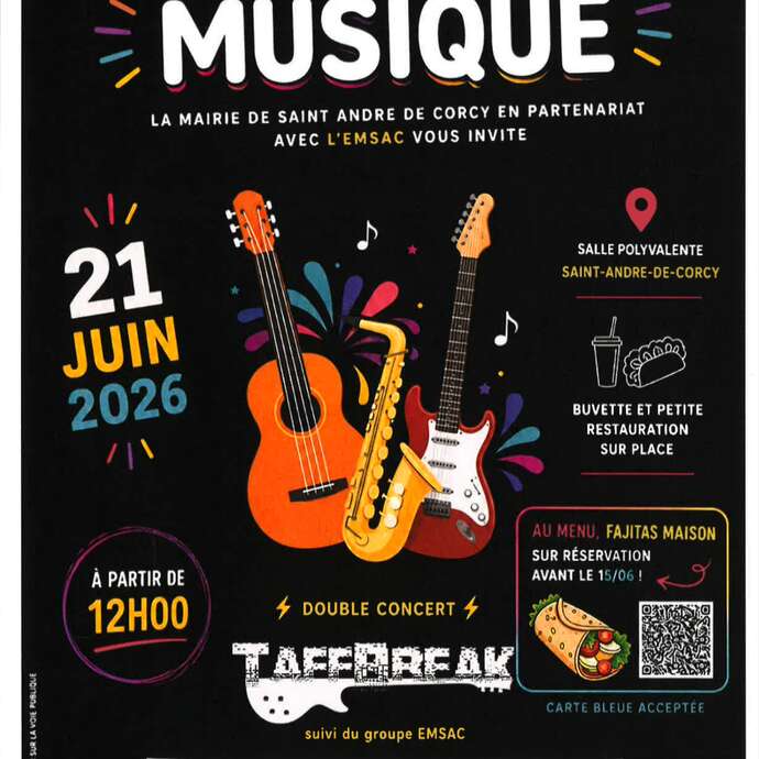 Fête de la Musique de Saint-André-de-Corcy