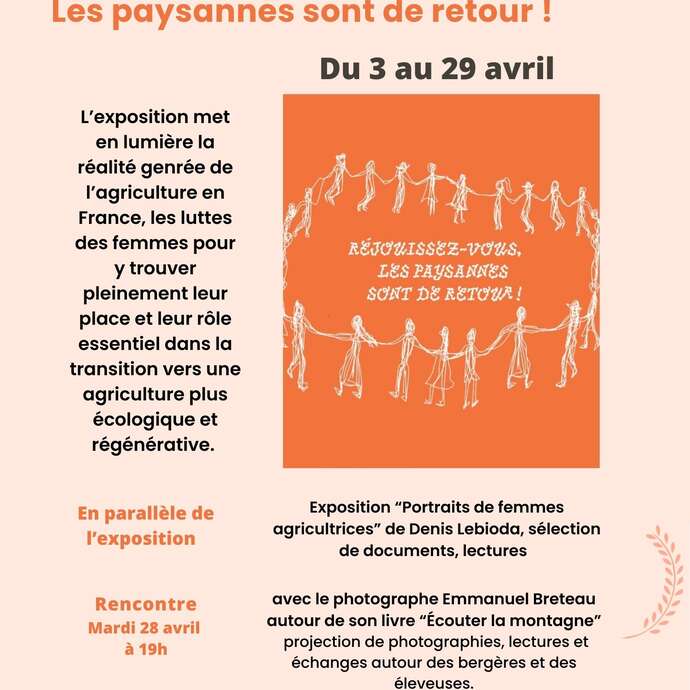 Réjouissez-vous,  Les paysannes sont de retour !