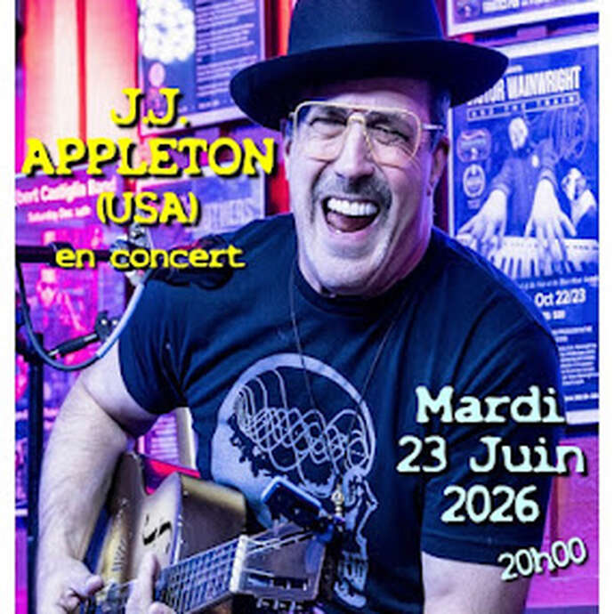 Concert "J.J. Appleton (USA)" - Hall Blues Club