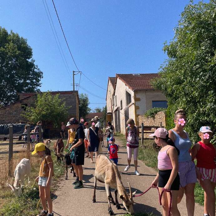 Journée du 21 août - Semaine découverte à la ferme