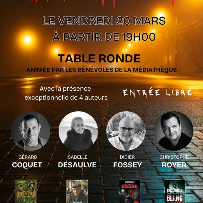 Soirée exceptionnelle - Les voix du polar