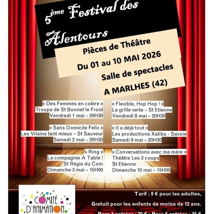 Festival de théâtre des alentours