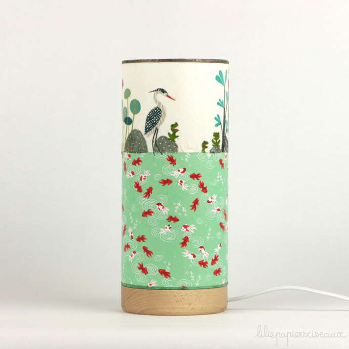 Atelier Illustration et Art du Papier - Fabriquez votre Lampe Illustrée en papier Japonnais