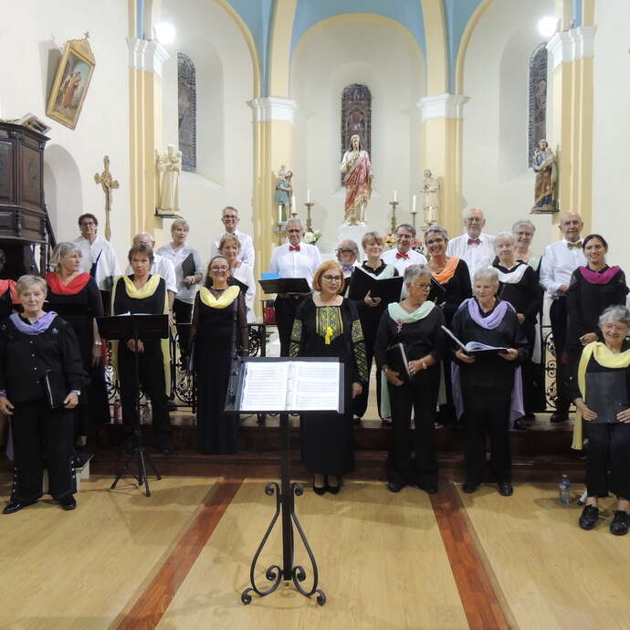 Concert de la chorale Champsaur Valgaudemar