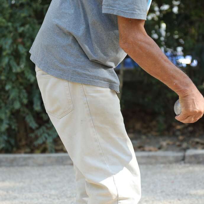 Concours de pétanque