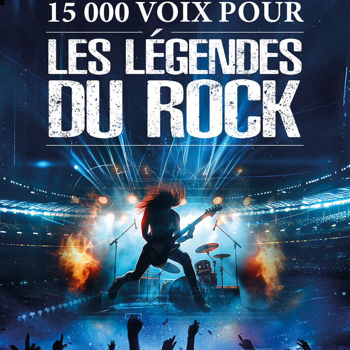 15 000 voix pour les légendes du rock