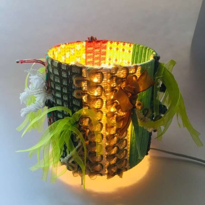 Création d'un abat-jour avec Chrystelle Darmet Jondot - Atelier enfant