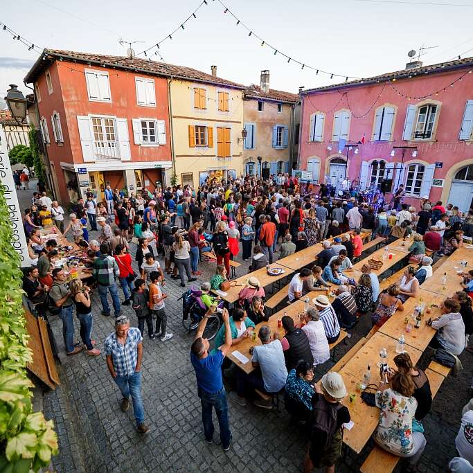 Fête locale au Carla Bayle