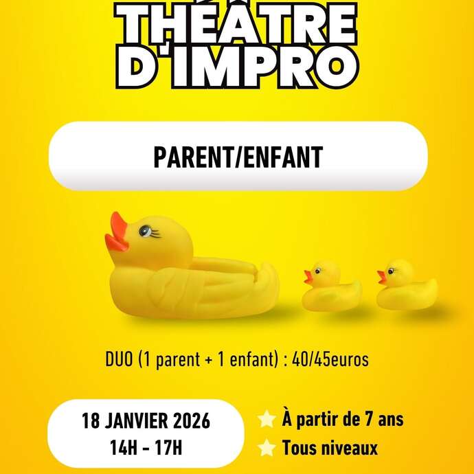 Stage Parent/Enfant : Théâtre d'improvisation