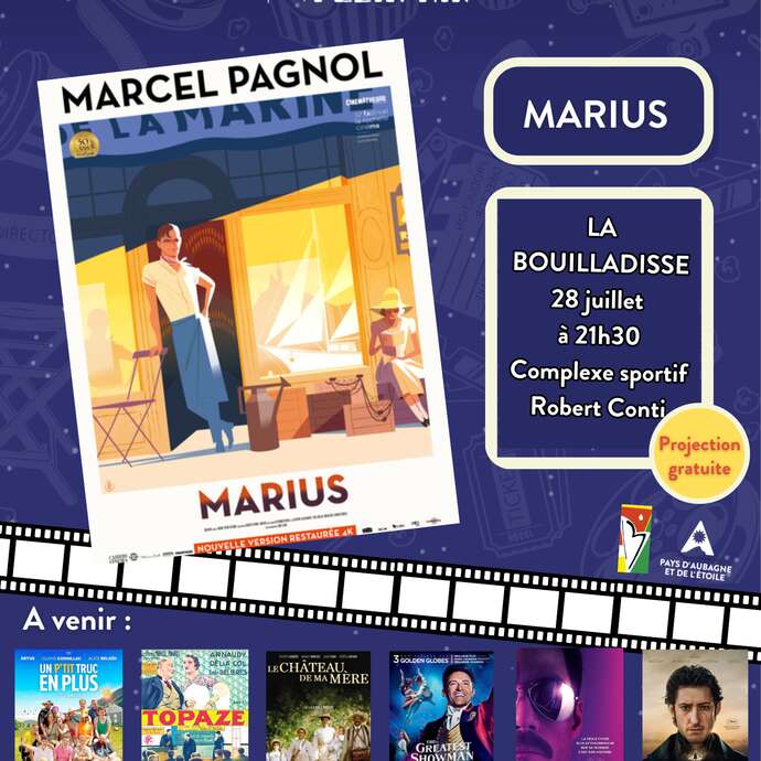 Ciné plein air - Marius