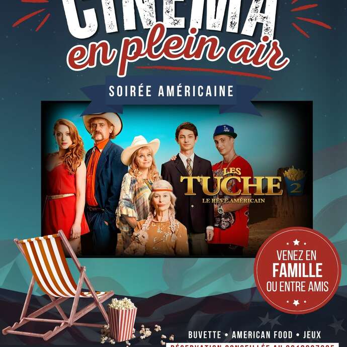 Ciné Plein Air / “Les Tuche2 : Le rêve Américain”