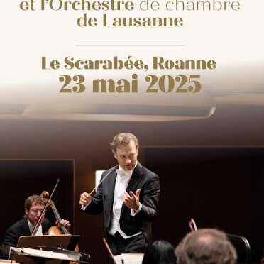 Printemps musical en Pays Roannais - Renaud Capuçon & l'orchestre de chambre de Lausanne