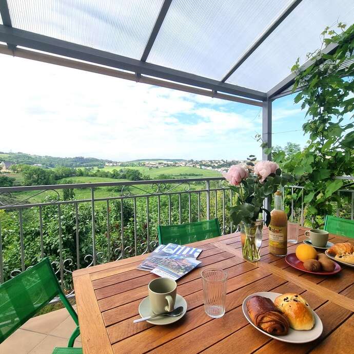 La terrasse de Côte Chaude