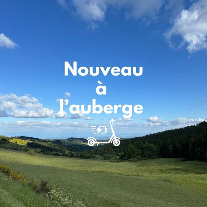 Balade en trottinettes électriques - Auberge du Tremplin