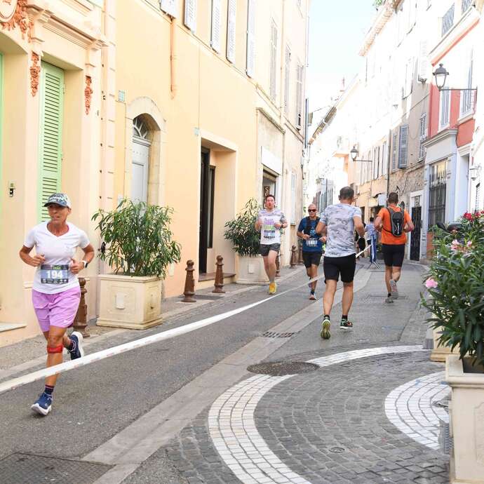 Reconnaissance du parcours de l'urban Trail