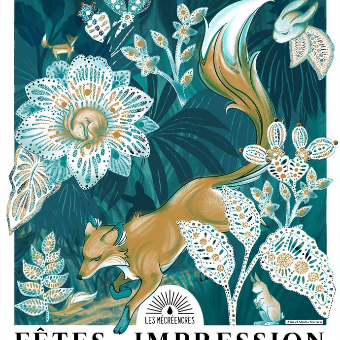 Marché Fêtes Impression