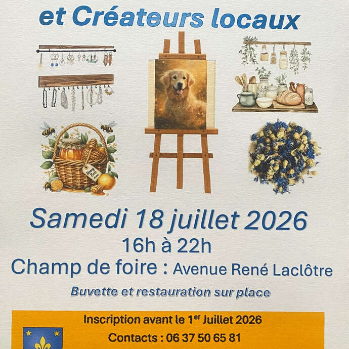 Marché des producteurs et créateurs locaux