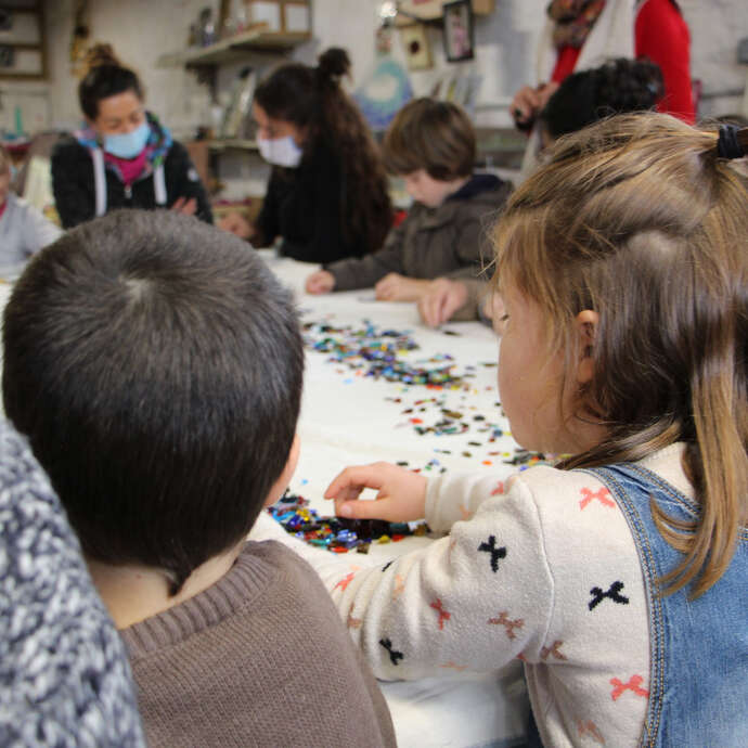 Atelier petits bouts de verre