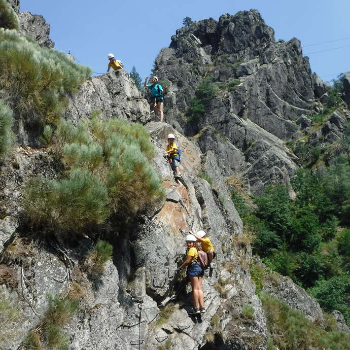 Via Ferrata Découverte avec Vertical Sensation