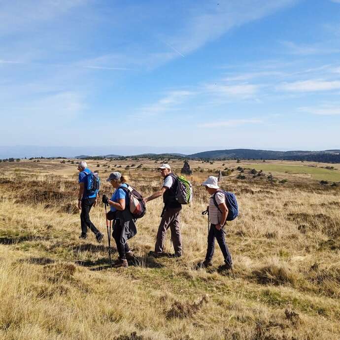 Randonnée terroir forézien