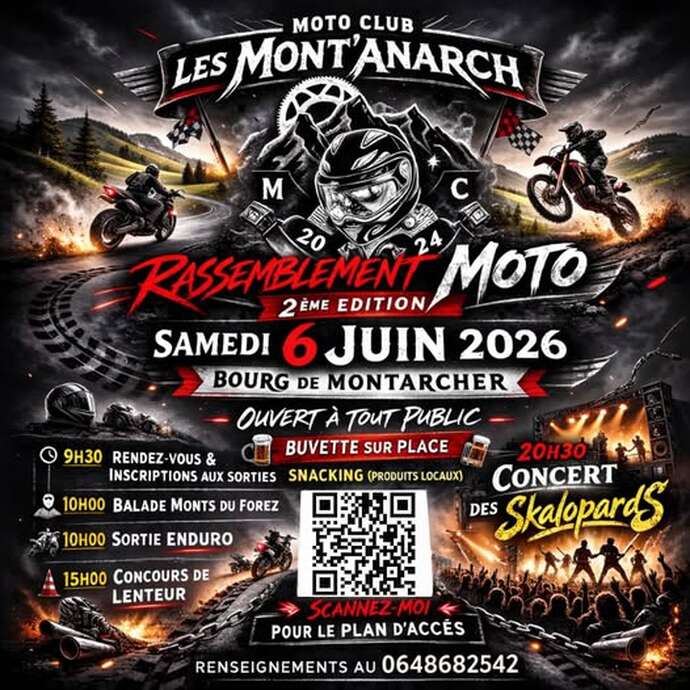 Rassemblement moto et concert- 2e édition