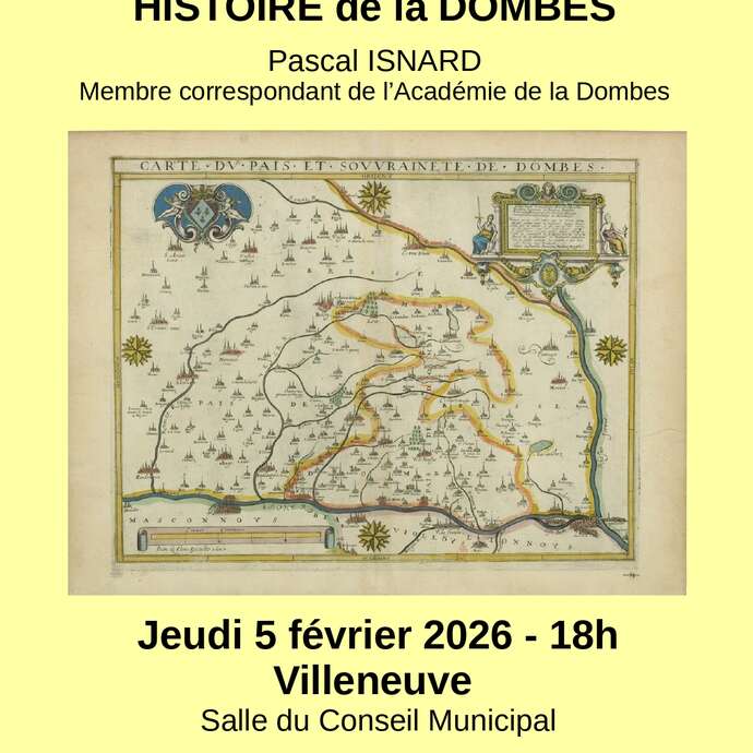Conférence sur l'Histoire de la Dombes