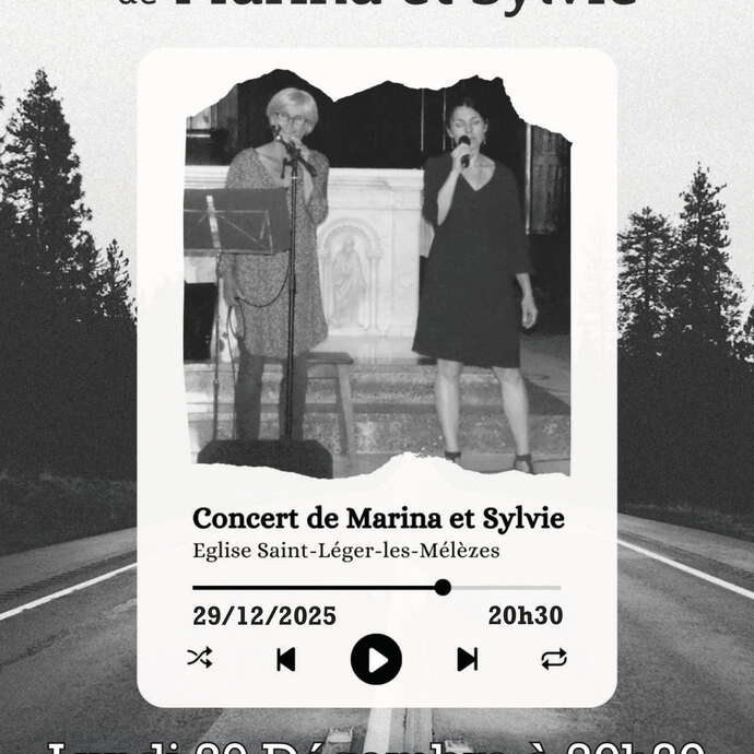 Concert de Marina et Sylvie