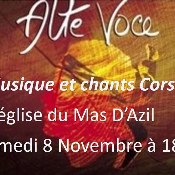 Concert Alte Voce - chants corses