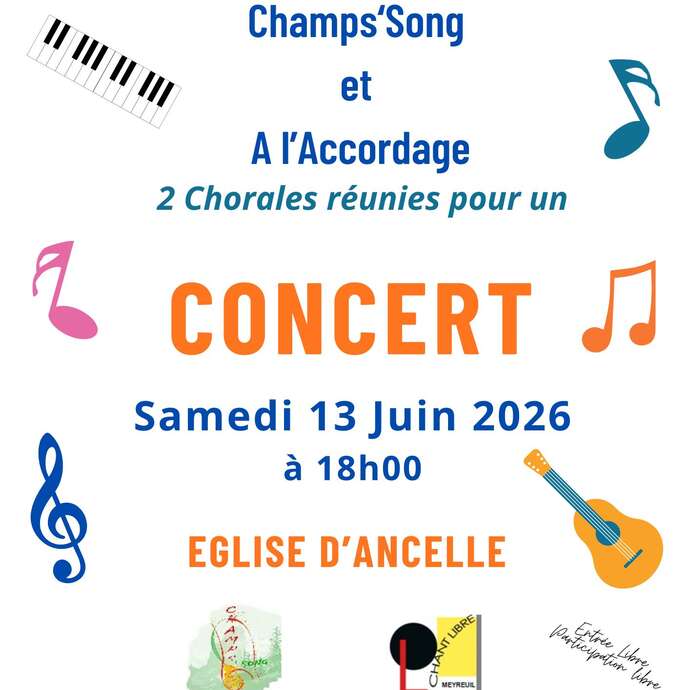 Concert chorale Champ'Song