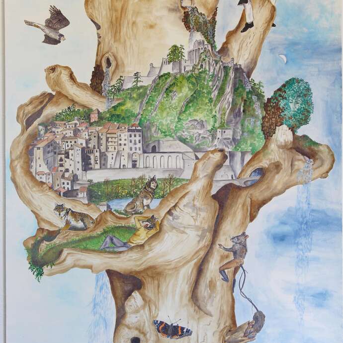 Exposition d'encres - Les corps perspectives