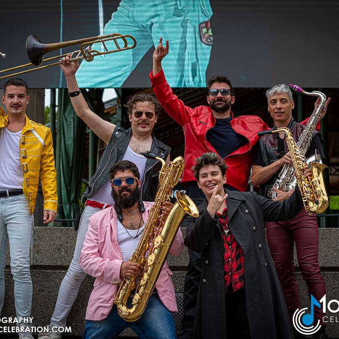 Band of queen - 30th Brass Festival in Dombes