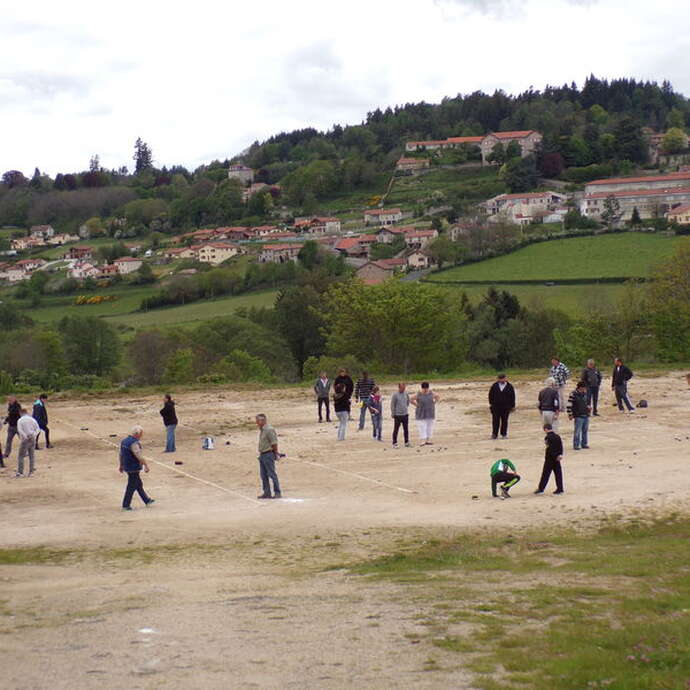 Concours de pétanque