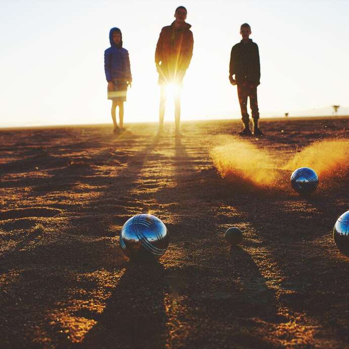 Concours de pétanque