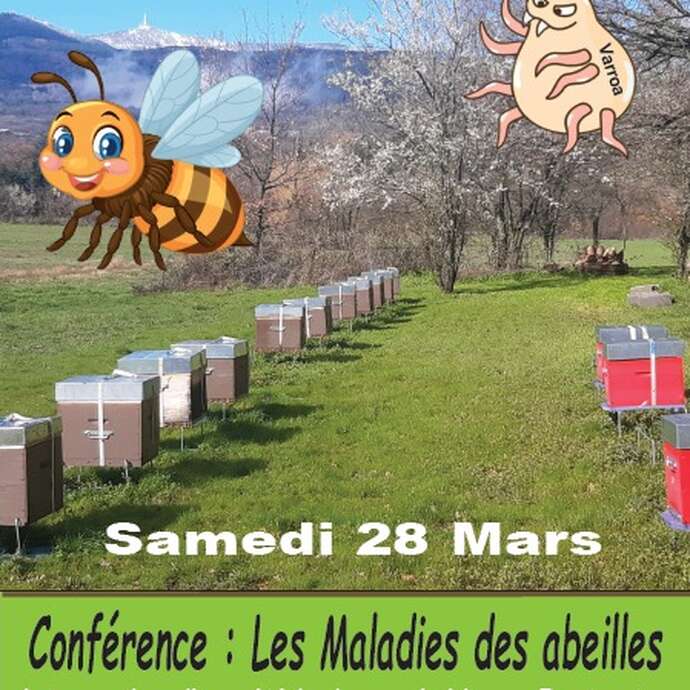 Conférence "Les maladies des abeilles"