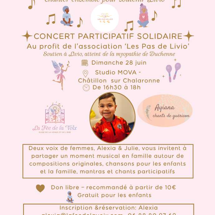 Concert participatif solidaire