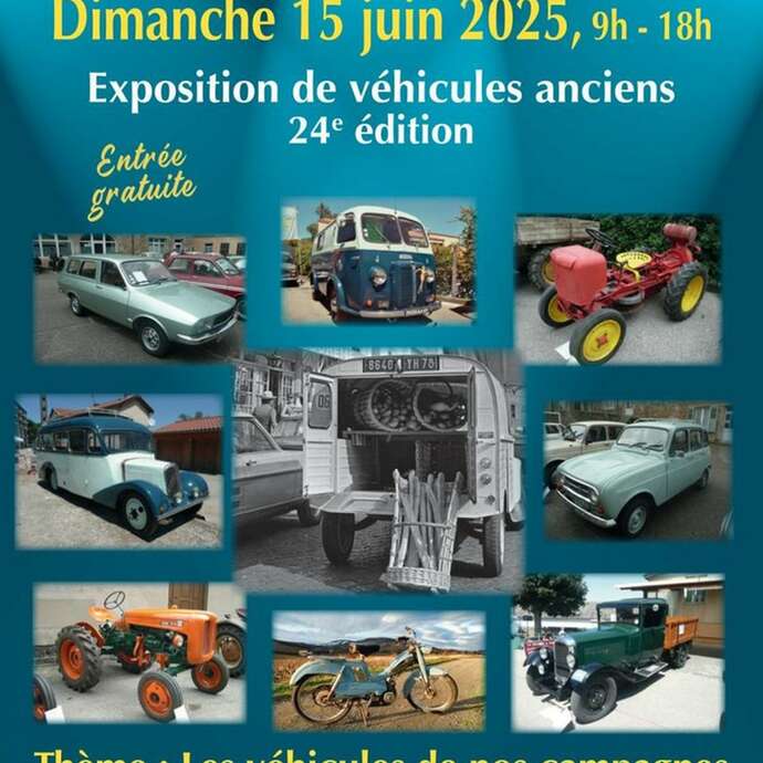 Exposition de véhicules anciens  24ème édition