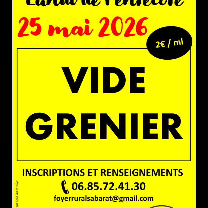 Vide grenier