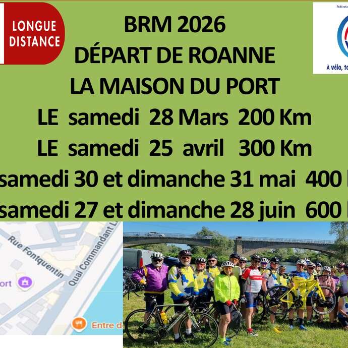 Brevet des randonneurs mondiaux en vélos 300km