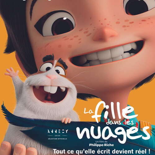 La fille dans les nuages