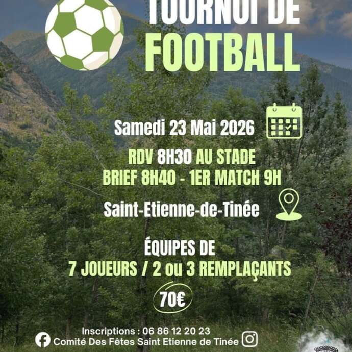 Tournoi de foot à 7 joueurs